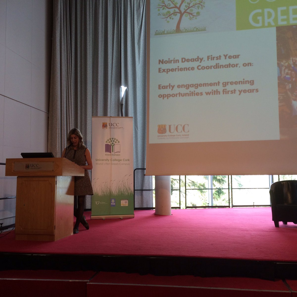 John O'Halloran (@johbees) on Twitter photo Start in first year says Noirin Deady <a href="/UCC/">UCC Ireland</a> 1st year experience coordinator in engaging <a href="/UCCGreenCampus/">UCC Green Campus</a> #greencampus Start in first year says Noirin Deady <a href="/UCC/">UCC Ireland</a> 1st year experience coordinator in engaging <a href="/UCCGreenCampus/">UCC Green Campus</a> #greencampus