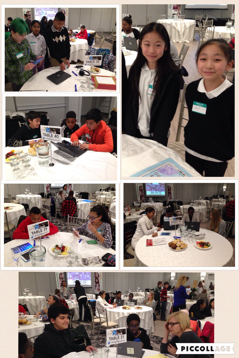 Jkeil's tweet image. Students displaying their amazing talents at #MSICEdAppHack @TDSB_MSIC