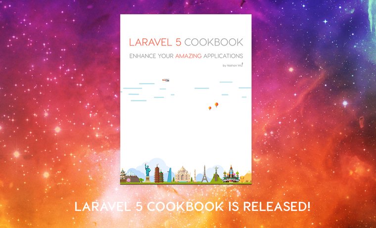 LearningLaravel's tweet image. Laravel 5 Cookbook is released! 😍 🍀
bit.ly/lcookbook
#laravel #php #angularjs #jquery #ajax #reactjs #vuejs
