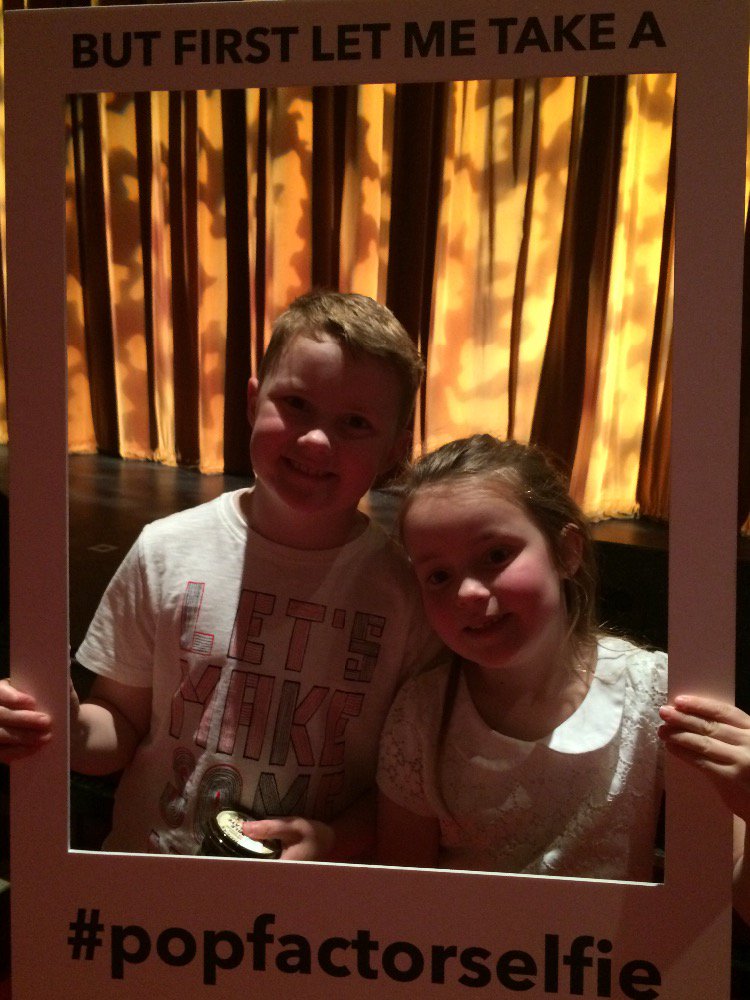 DawnDawnClark's tweet photo. Ashton &amp; Darcie loving @Pop_Factor at Grays https://t.co/3JYSJiFAGG