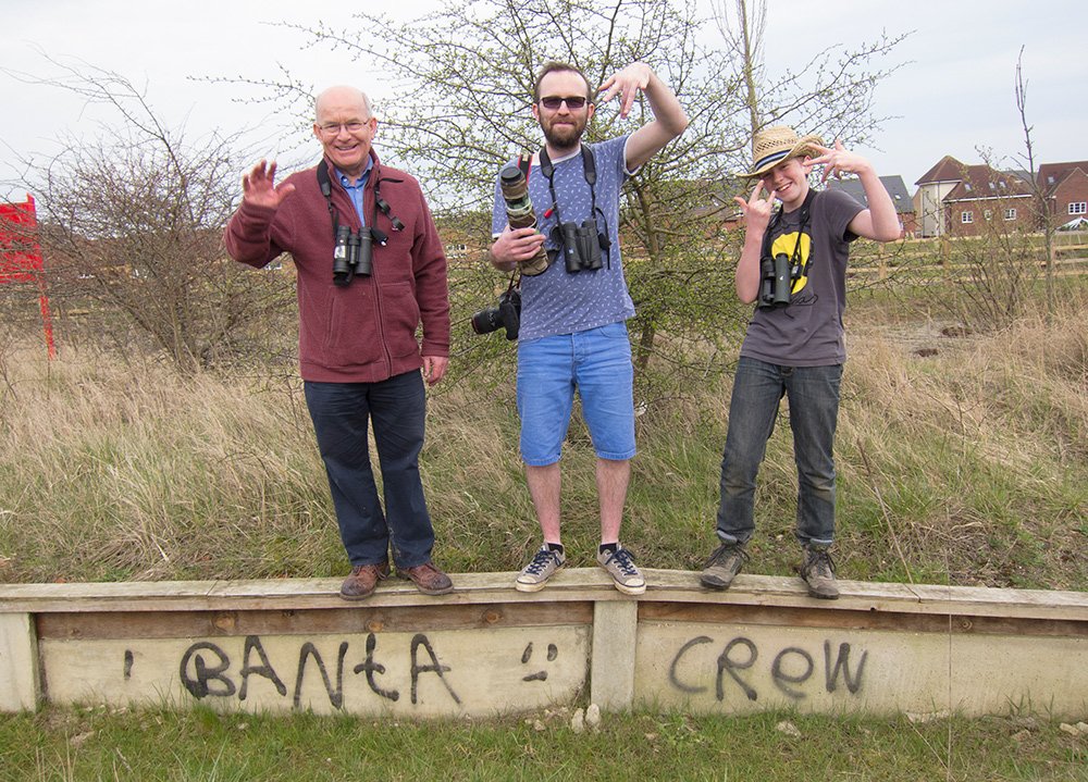 WeedonsWorld's tweet photo. Banta Crew woz ere. OK? #Bantz #BantasaurusRex @willbowell @EWeedon https://t.co/weG9XjOYPt