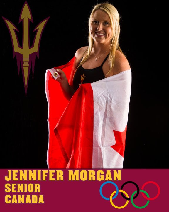 ASUSwimDive's tweet photo. Good luck to senior @jennmorgss as she competes in the Canadian Olympic Trials starting today! #ForksUp 🇨🇦 https://t.co/On7KXLh1PQ