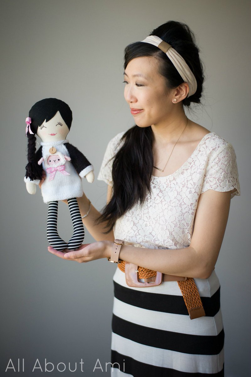 AllAboutAmi's tweet photo. Such a beautiful handcrafted fabric doll!  Craft Chat with #BubblesAndBongo coming soon! https://t.co/0GO38W52u7 https://t.co/Wd9MjELHKU