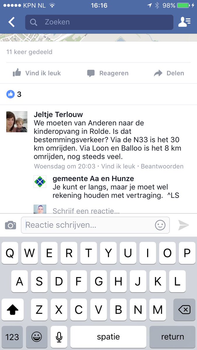 Jlammerts87's tweet photo. @PolitieAAenHnze Vreemd. Volgens @aaenhunze mag je er wel langs!!?? https://t.co/2sn5Ua48f1