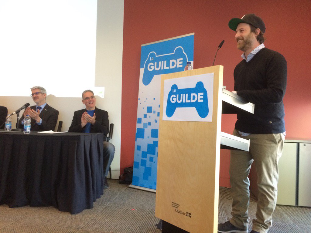 A cooperative regrouping 75 Indie companies, 700 members. Impressive! #LaGuildeQuebec #GameAudio