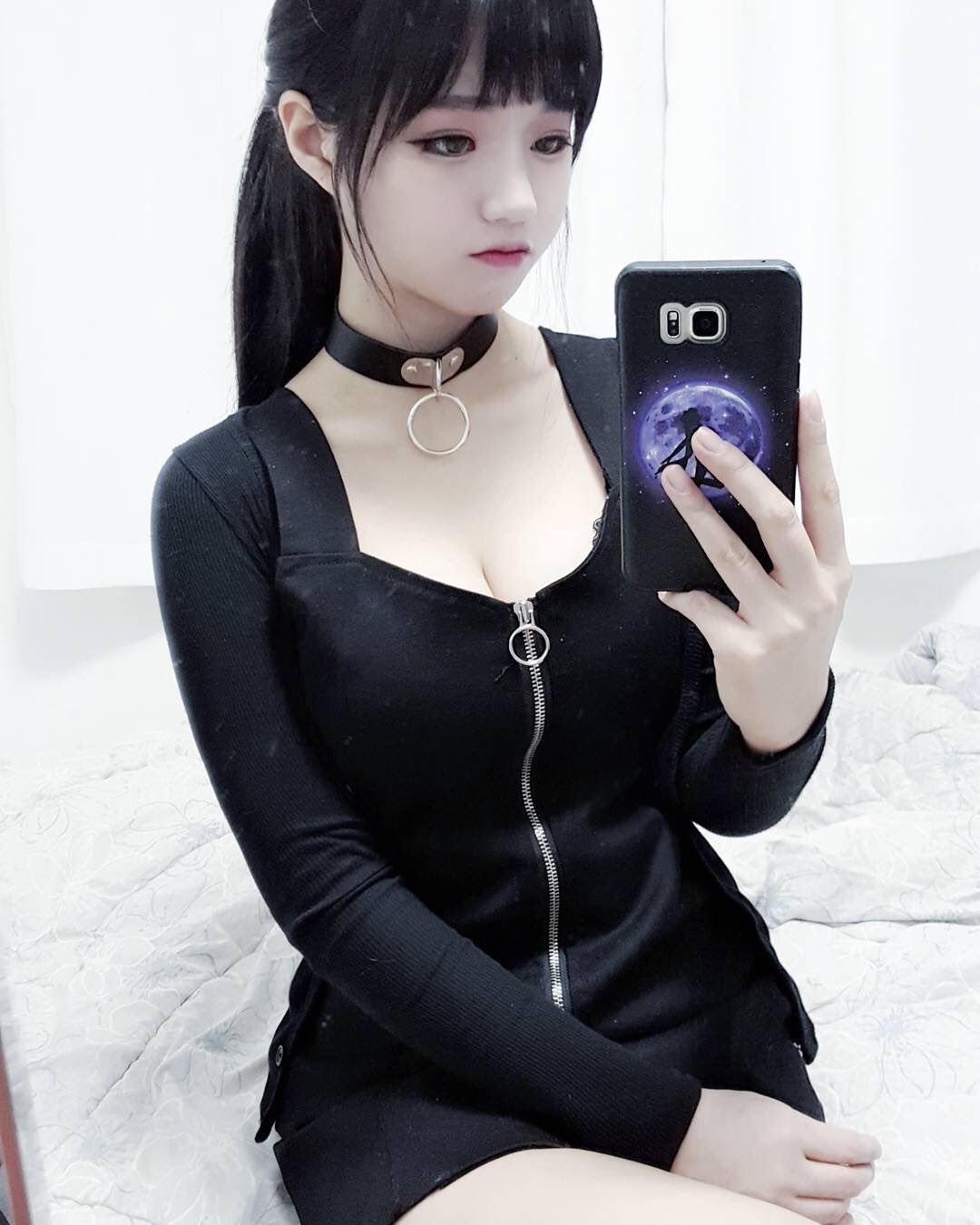 オルチャンinstagram Com Auf Twitter 黒髪ロングで 2次元的魅力を持つ Coyabebe ちゃん ファッションセンスも独特で おしゃれなオルチャンです オルチャン かわいい 韓国 T Co Dy1eihxzzt Twitter