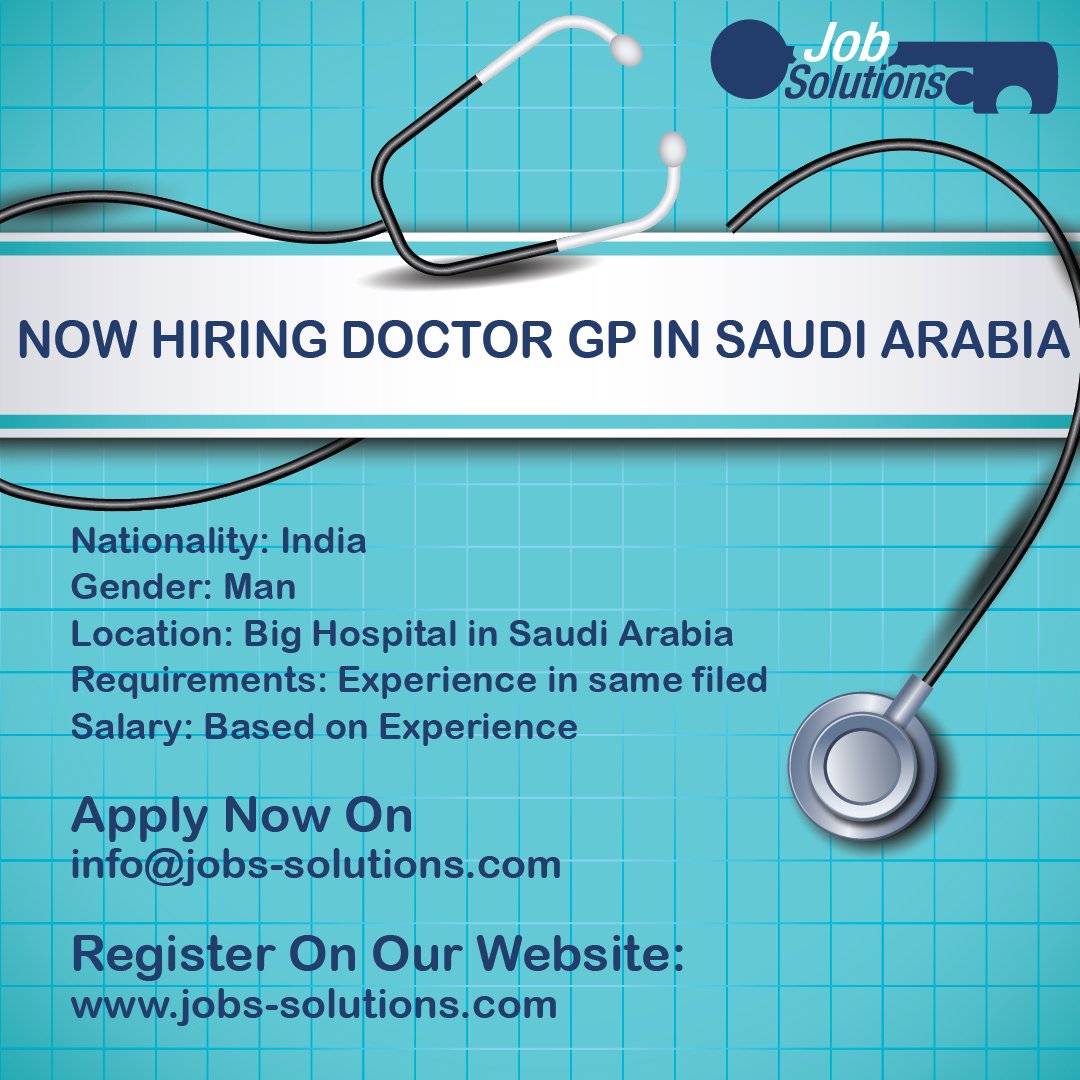 JobsSolutions's tweet image. #Jordan #saudi arabia# hospital#