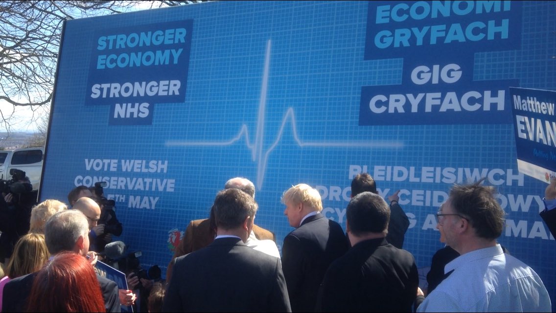 MonmouthshireCA's tweet image. Great to be out on the #Senedd16 campaign trail with @BorisJohnson &amp;amp; @AndrewRTDavies in Newport. #SecuringRealChange