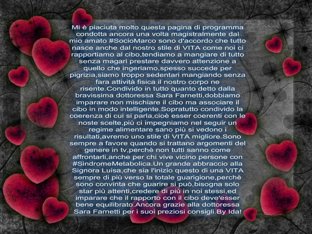 Panariellina86 Quella de I LUNATICI (@panariellinaida) on Twitter photo <a href="/vitaindiretta/">La Vita in diretta</a> <a href="/SaraFarnetti/">Sara Farnetti</a> "CercareDiAssociare il ciboIn modo intelligente"Condivido,spesso magiamoMischiandoTutto <a href="/vitaindiretta/">La Vita in diretta</a> <a href="/SaraFarnetti/">Sara Farnetti</a> "CercareDiAssociare il ciboIn modo intelligente"Condivido,spesso magiamoMischiandoTutto