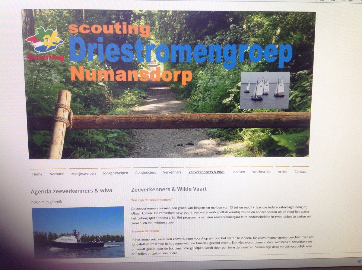 Driestromen's tweet photo. Wauw, onze nieuwe website is online. https://t.co/3XOc516xCS