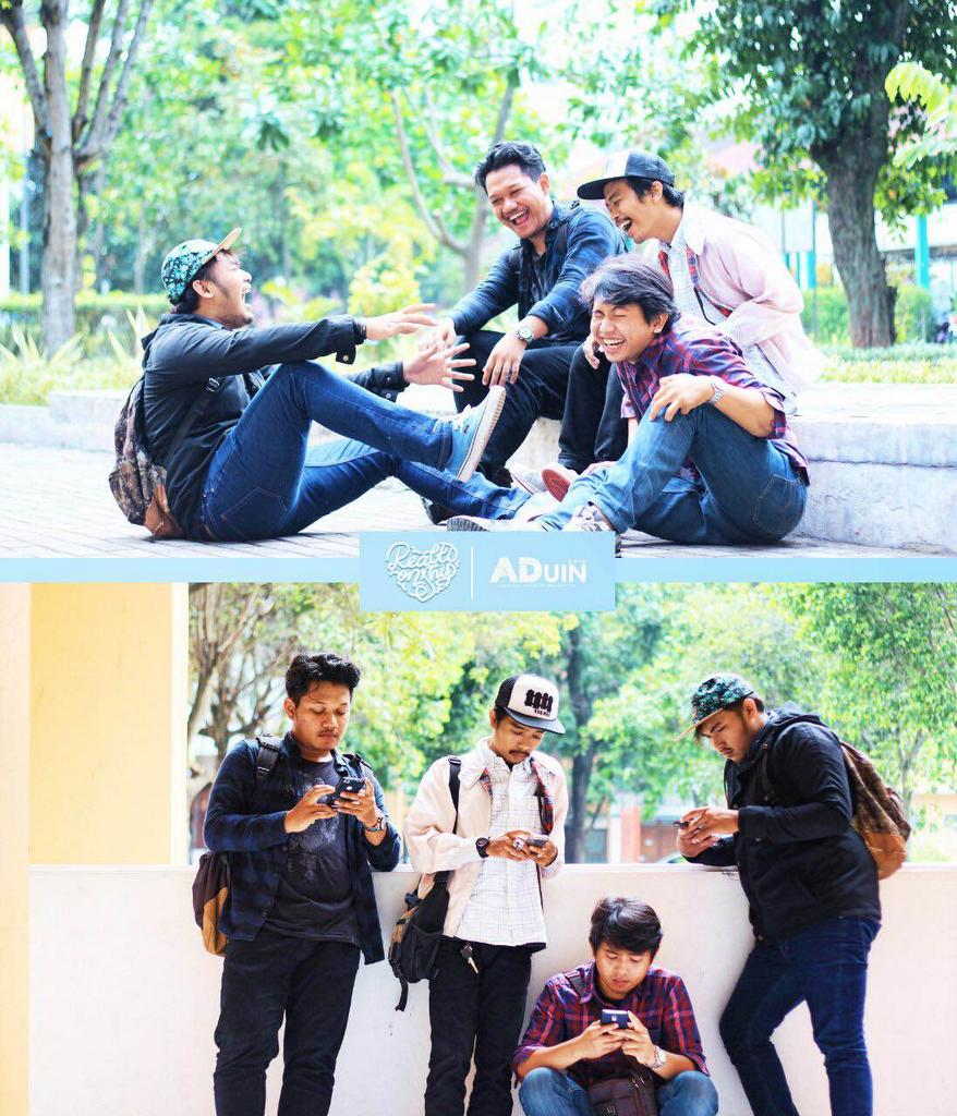 ADuinfest's tweet photo. Asik di saat kita kumpul bersama akan melupakan yang ada, tapi apa daya masih sibuk dengan gadget sendiri. #ADuin https://t.co/zzC4anxdA6