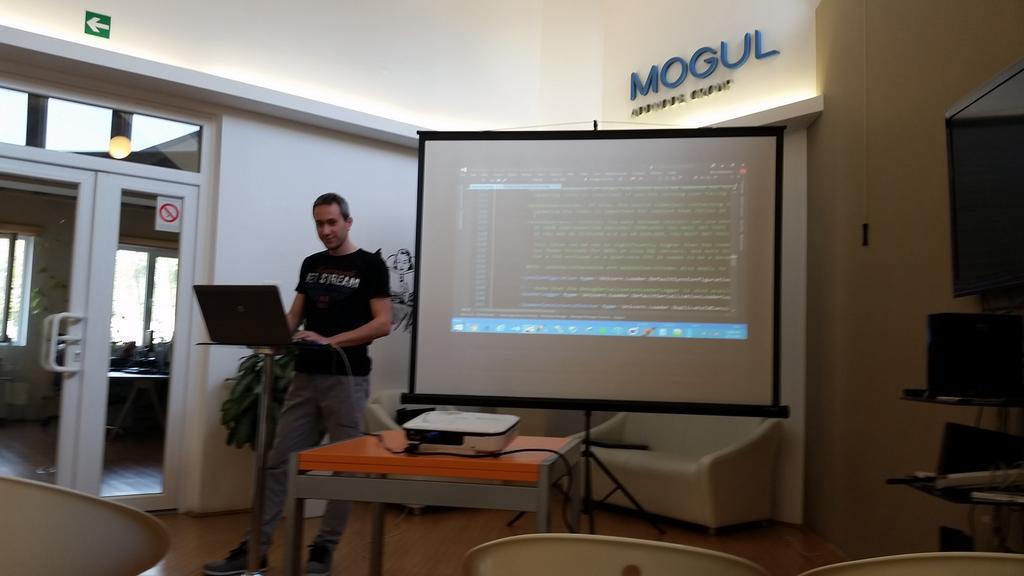 norrlen's tweet photo. Prep for 1st ever @sugSerbia, gathering #Sitecore developers from Belgrade and around! https://t.co/Mqje5m3JsH