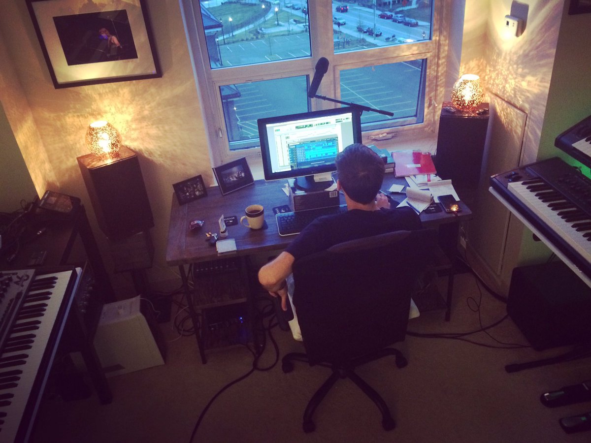 telelectrix's tweet photo. Getting psyched to go into the studio this weekend! #telelectrix #synthrock #synthesizers #recording https://t.co/c7jivfg4xB