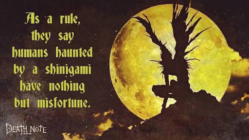 DeathNoteApples's tweet image. ❝Hehehe~ My presence can only bring misfortune.❞