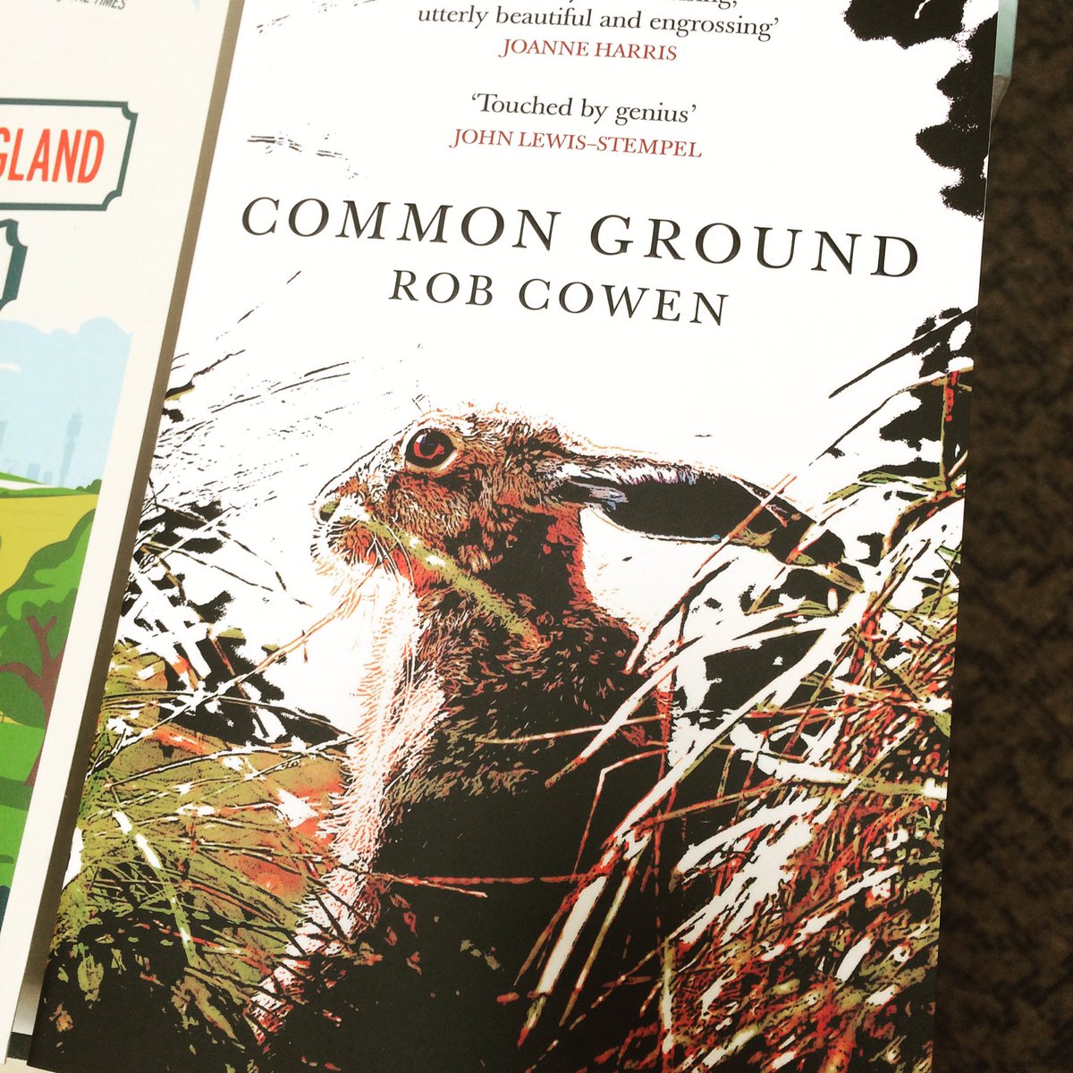 waterstonesshr's tweet photo. #robcowen discovers some #Yorkshire wasteland that changes everything #waterstones #shrewsburyshelfie #naturebook https://t.co/AEdbQPJG79