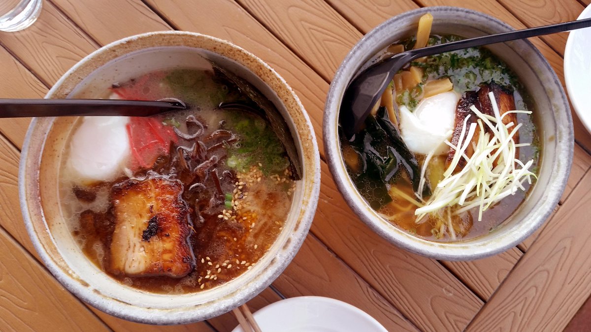 RenSouthPark's tweet photo. Eating outside of the box with @FutoButaRamen in #CLTSouthEnd today. #RenHotels https://t.co/bDKiE6fk25