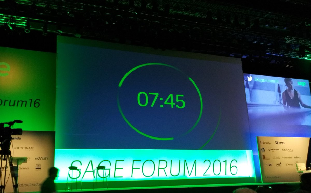 AdCleverMedia's tweet photo. Cuenta atrás para el acto de clausura de #SageForum16 https://t.co/BqfQBQcGdS