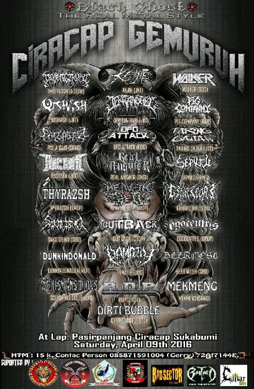 Sabtu 09 April kami bertandang ke #Sukabumi
W/ <a href="/JBslamofficial/">JERITAN BABI</a> <a href="/TGofficialband/">TARING GAJAH</a> #WildYouth