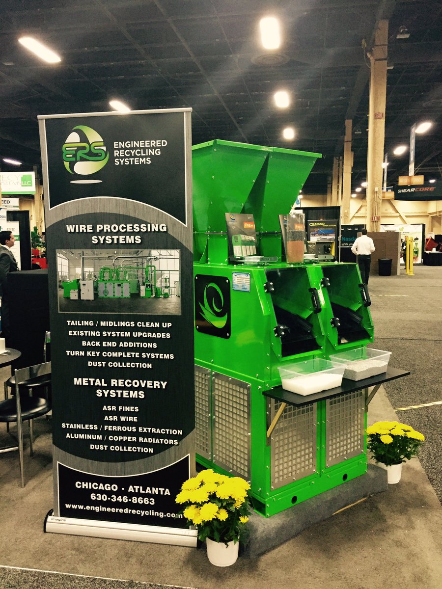 EngineeredRS's tweet image. Booth #941 getting ready for #ISRI2016!