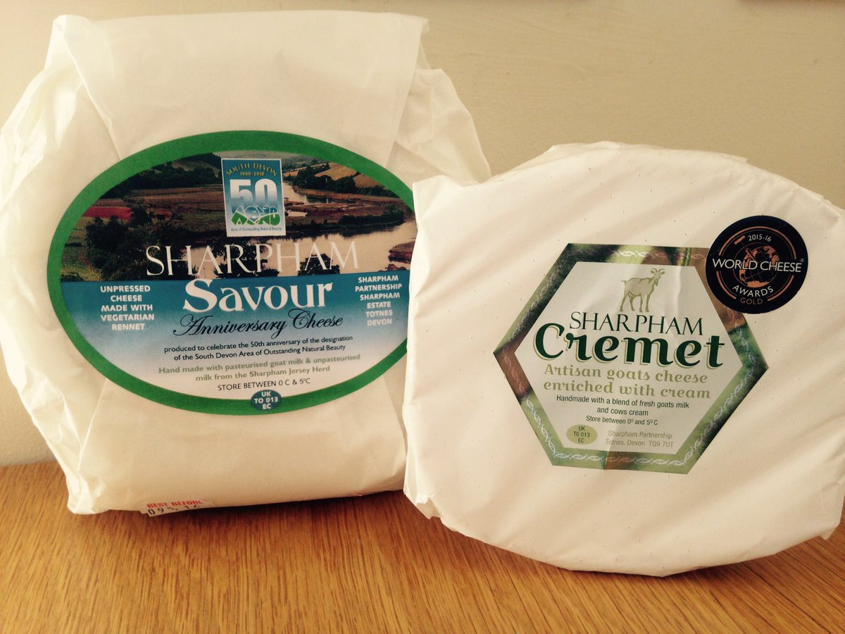 ForestProduce's tweet photo. #Cheese of the week #chefs; #Awardwinning #Sharpham Savour &amp; Cremet...Call #teamforest on 01404 841847 https://t.co/yj3MmfW8LO