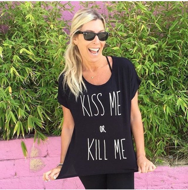 RoachRotten's tweet photo. The sun always shines in LA and on our favourite #tvpresenter #rachelzalis @rachelzalis wearing #rottenroach https://t.co/fBgHGhoFyH