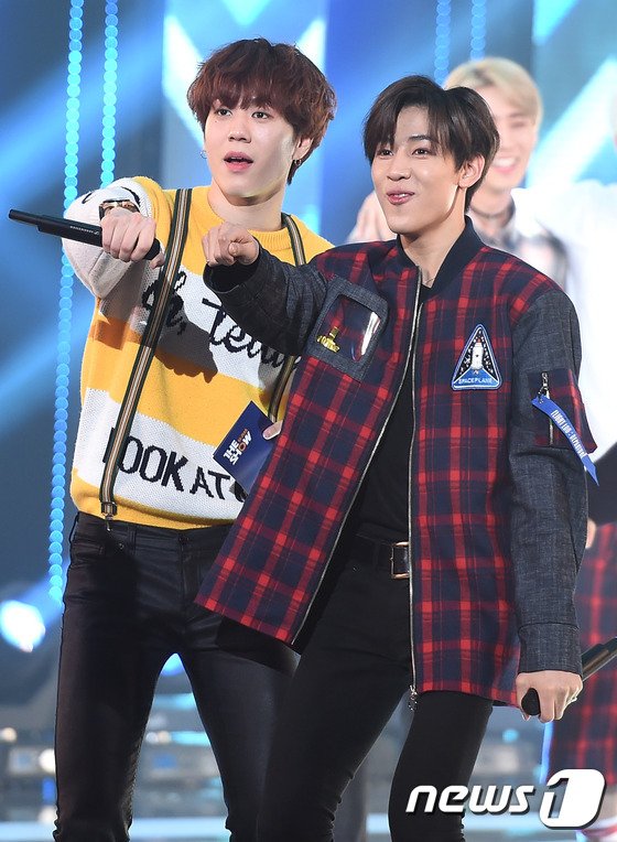 GOT7Indonesia's tweet photo. [PICS/PRESS] 160405 SBS MTV The Show - #GOT7 #Mark #Jackson #Junior #Bambam #Yugyeom https://t.co/ScSSwzsbCf