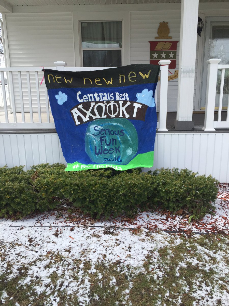 axo_cmich's tweet photo. AXO supports #SeriousFunWeek we decided to reflect Ben and Jerry's because every pint bought goes to serious fun! https://t.co/Wo4qQ0p8A0