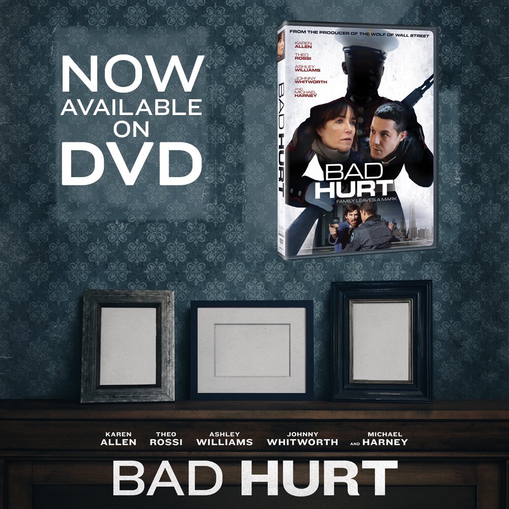 #BadHurtFilm now available on DVD! Get your copy today at places such as Wal-Mart, Amazon &amp; BestBuy.com