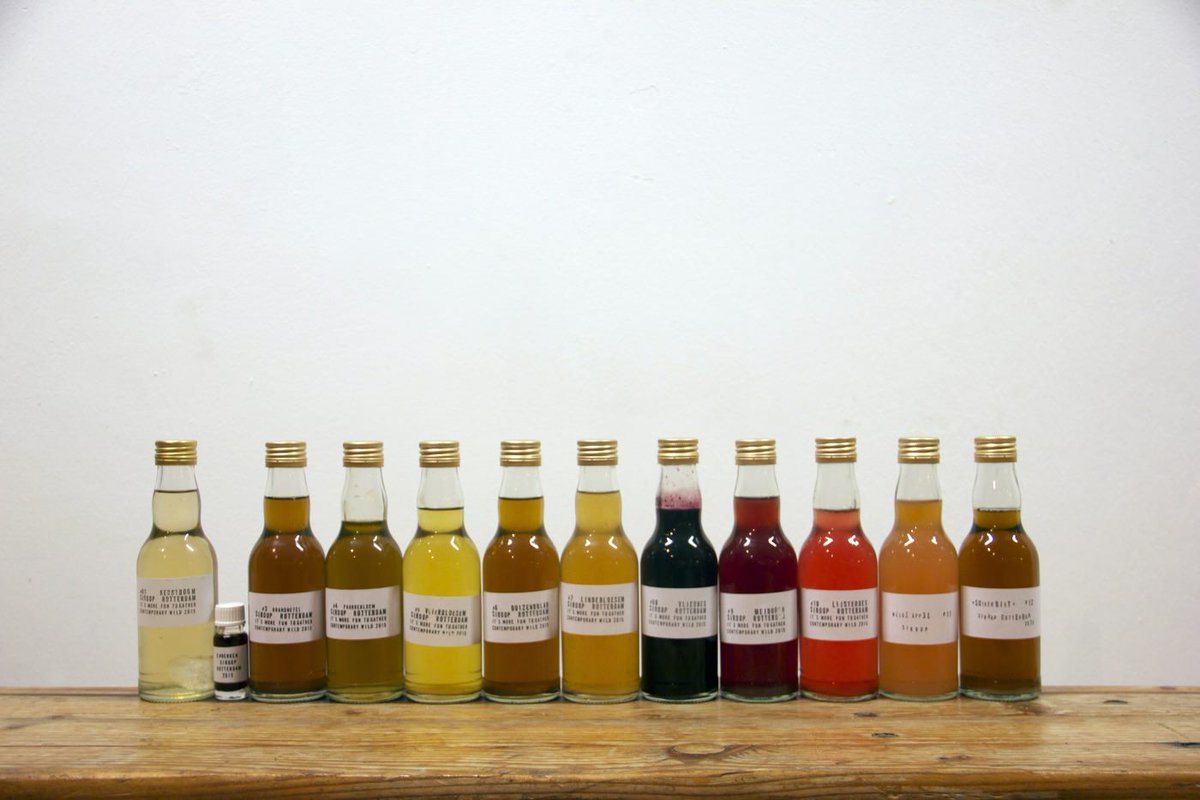 popupcity's tweet photo. Siroop Rotterdam makes syrup from plants found in the city’s wild green spaces: https://t.co/zoi1A5Jjcy https://t.co/76TSXqwknq