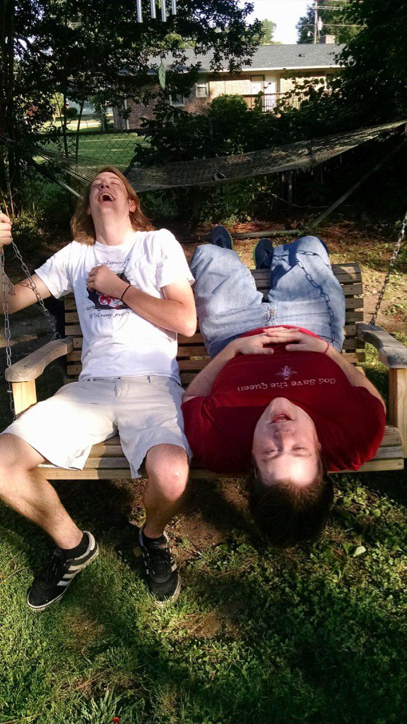 GreatBigG's tweet photo. I found this picture again &amp; just wanted to share. My little bro is a goof &amp; I love him. 😛 https://t.co/mMTUMJyzDC
