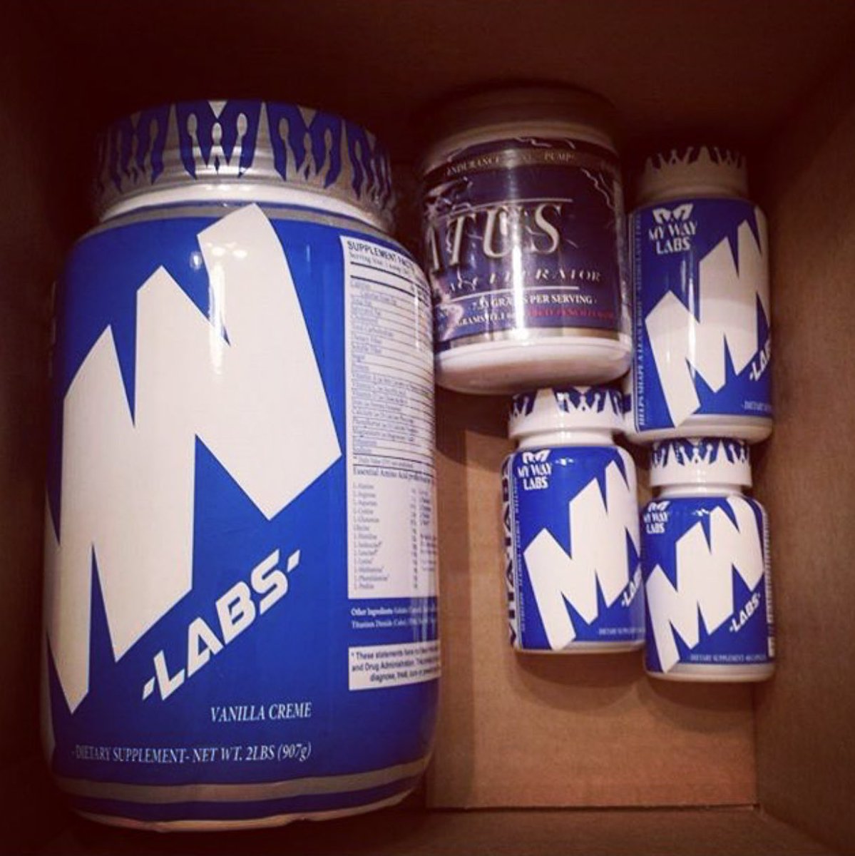 MyWayLabsCorp's tweet photo. Box of goodies💪🏻 #MyWayLabs #TeamKratus #TrainLikeAGod https://t.co/VbCJwTTrbv