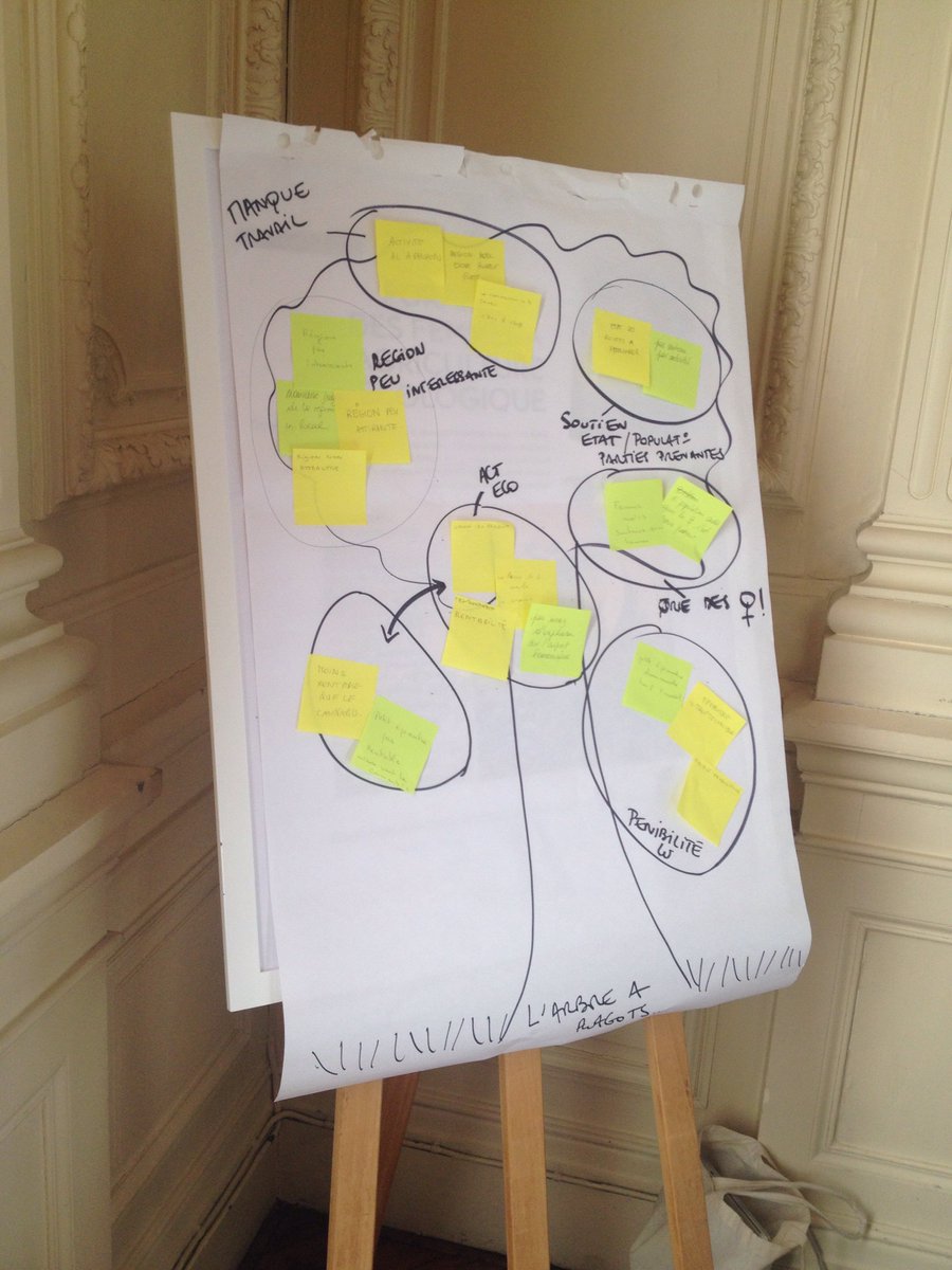 Nos équipes du #boostorming en pleine restitution ! #terredefemmes #15ansTDF