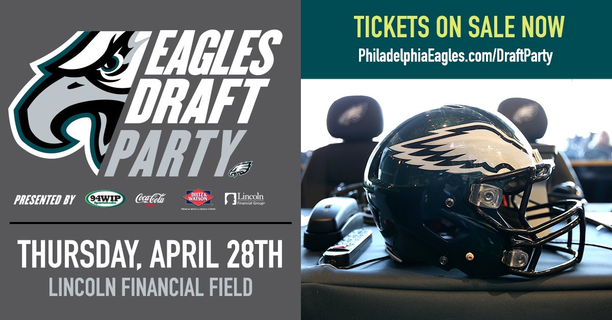 Philadelphia Eagles Draft Party at Lincoln Financial Field