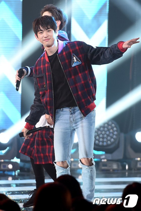 GOT7Indonesia's tweet photo. [PICS/PRESS] 160405 SBS MTV The Show - #GOT7 #Mark #Jackson #Junior https://t.co/moRDW424cr