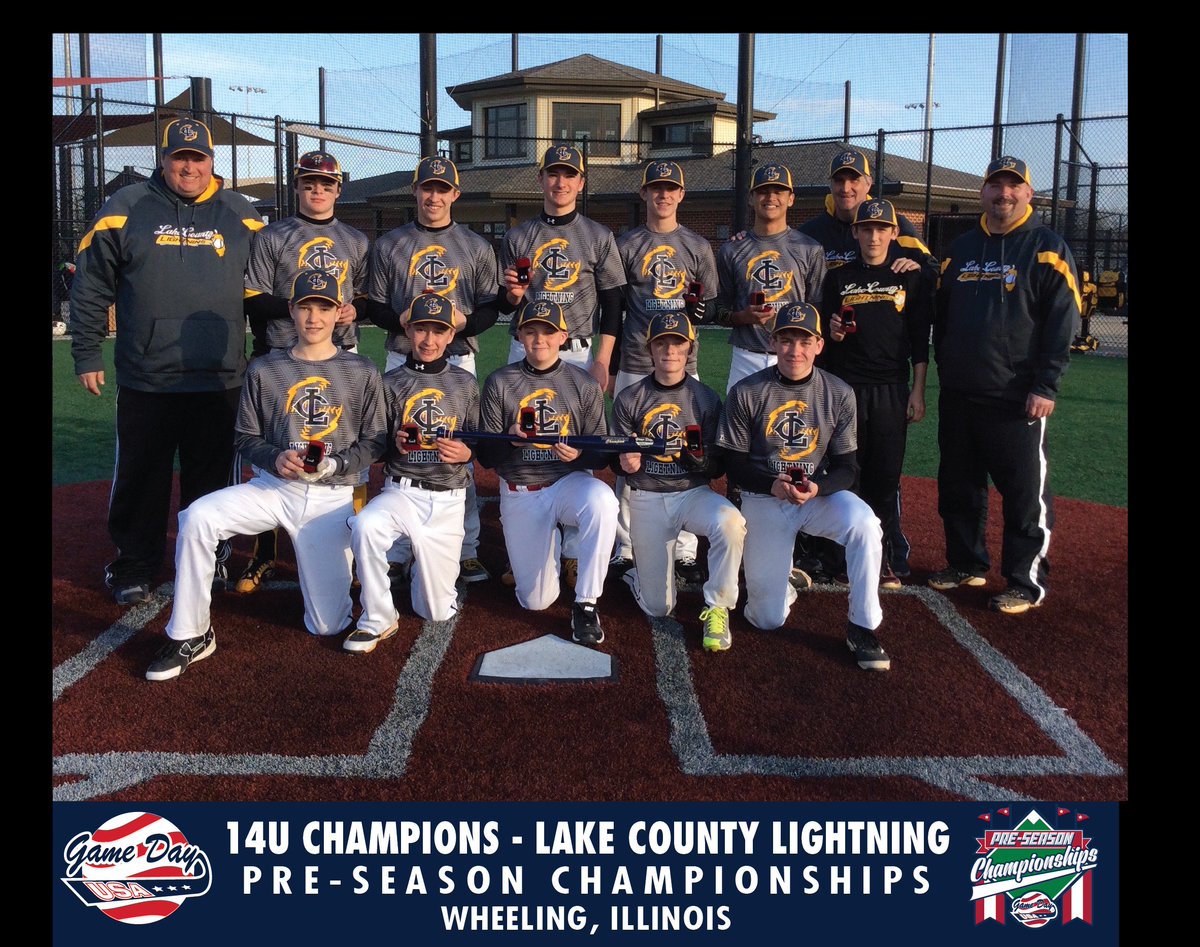 GameDayUSA's tweet photo. WHEELING PRE-SEASON CHAMPIONSHIPS: Congrats Champions! #wheeling #baseballseason #tournamentweekends https://t.co/orjQKL1Df0