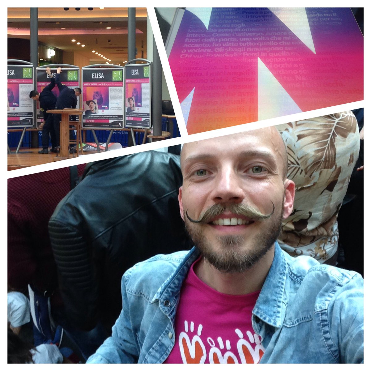 Pinesimo's tweet image. #PiazzaCampania - Elisa On - sorrido già