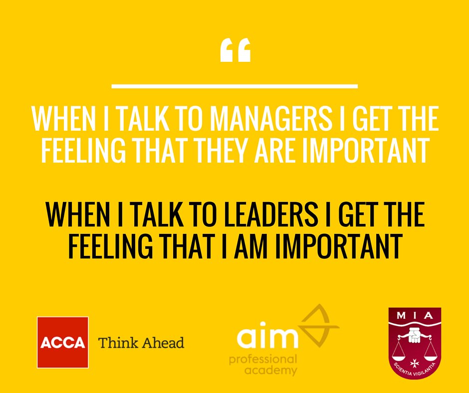 CPAMalta's tweet photo. What a great #management &amp; #leadership quote - #ACCAMalta @CPAMalta https://t.co/BlPGJfsuh6