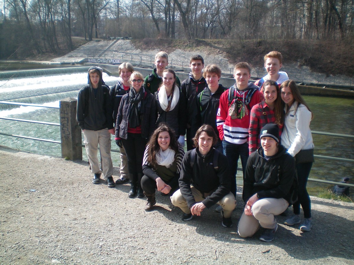 RegisCatholic's tweet image. In March, 13 #RegisHS juniors and seniors taking German had the opportunity to travel to Germany for 12 days!