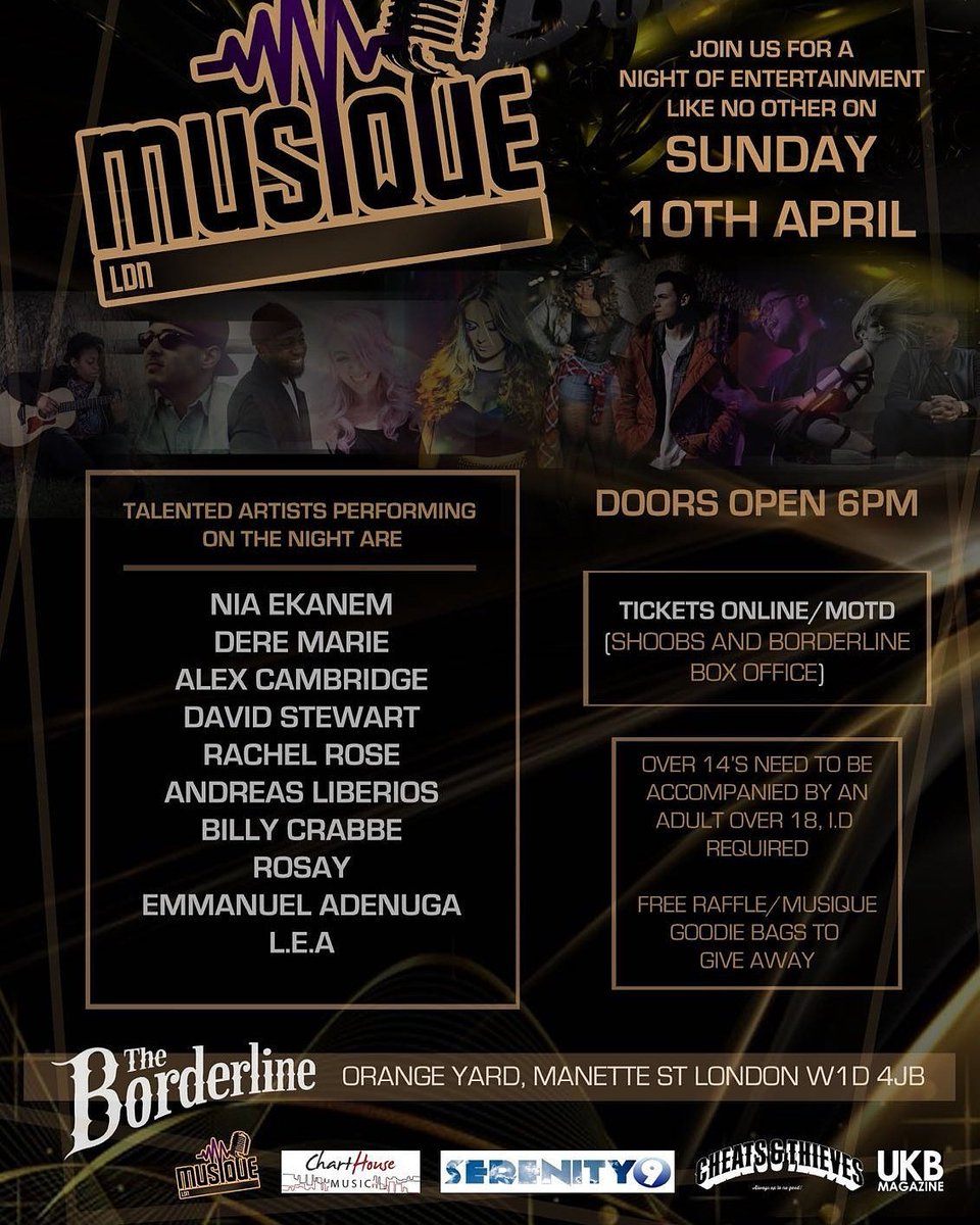 Be there or be octagon!! Catch <a href="/miss_alfa86/">Adi Alfa-Williams</a>, <a href="/ShanikaOcean/">Shanika Ocean</a> and myself <a href="/MusiqueLDN/">MusiqueLDN</a>