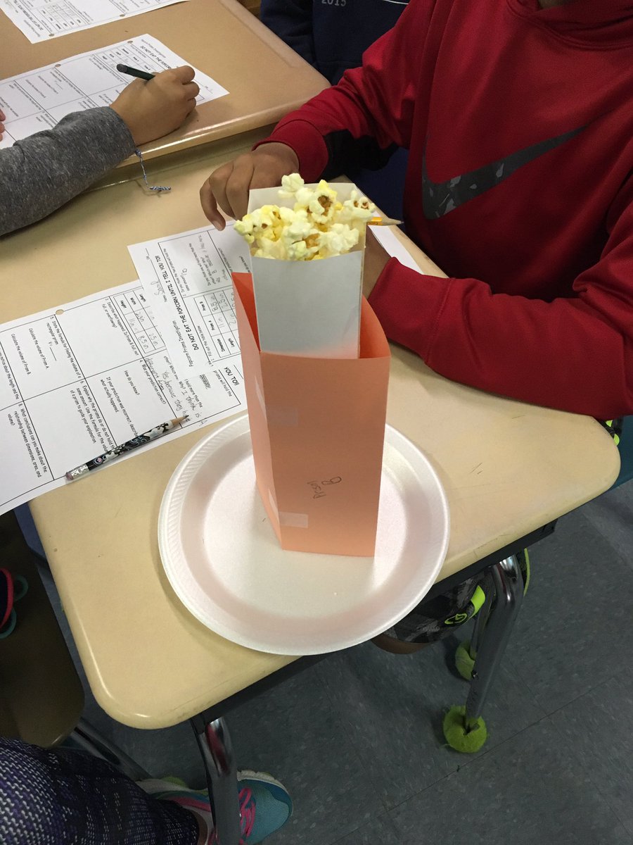 MrsWyatt_Math's tweet photo. Popcorn prisms going down now! #mathandfood https://t.co/zm2Z7qvGYr