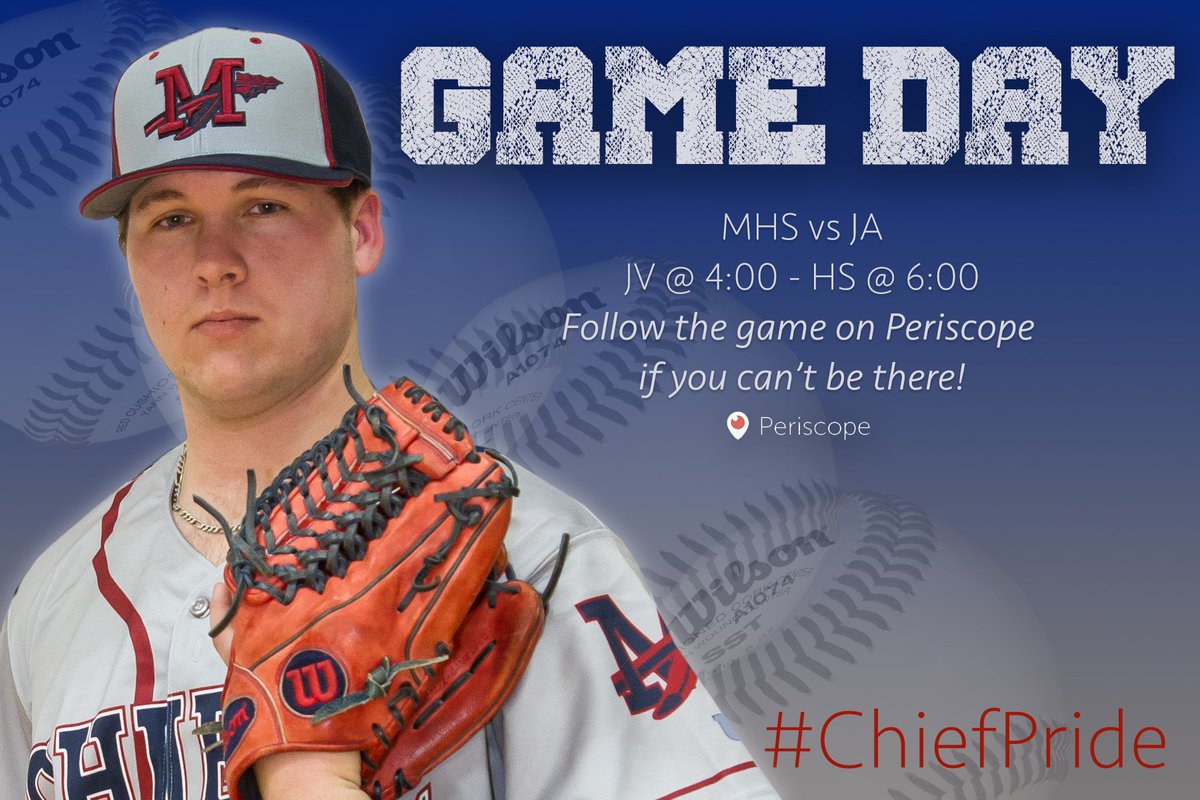 mhschiefs's tweet photo. Come out to support your Chiefs today! JV @ 4 - HS @ 6 against JA #ChiefPride https://t.co/XFr602xPlE