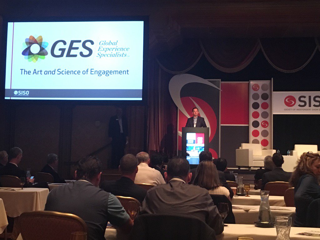 smithjuliaward's tweet photo. Jeff Quade represents GES, title sponsor of the SISO CEO Summit, on meeting day 2. #sisoorg #GESGlobal @GESGlobal https://t.co/Iadn9gfre1