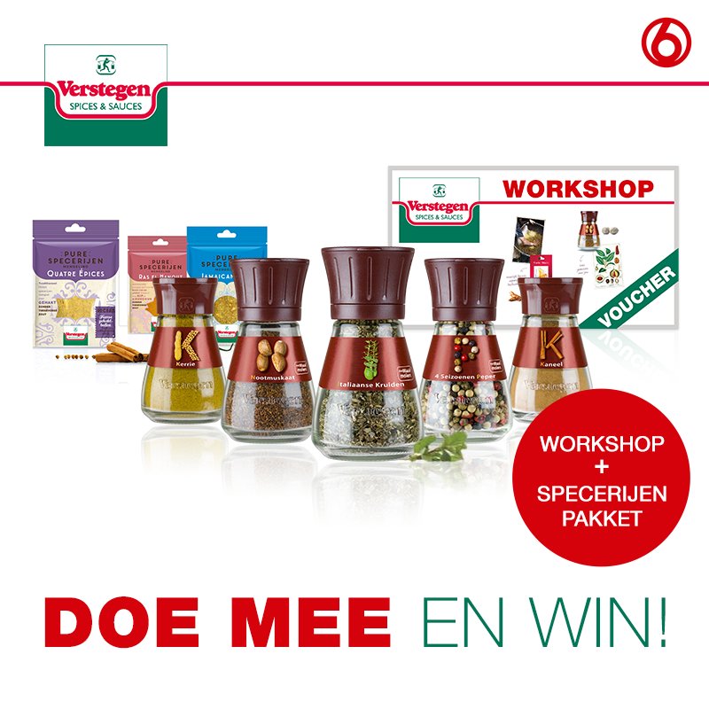 Ontdek onze inspirerende wereld van kruiden &amp; specerijen en maak kans op een workshop: mi8.ly/rmosjv