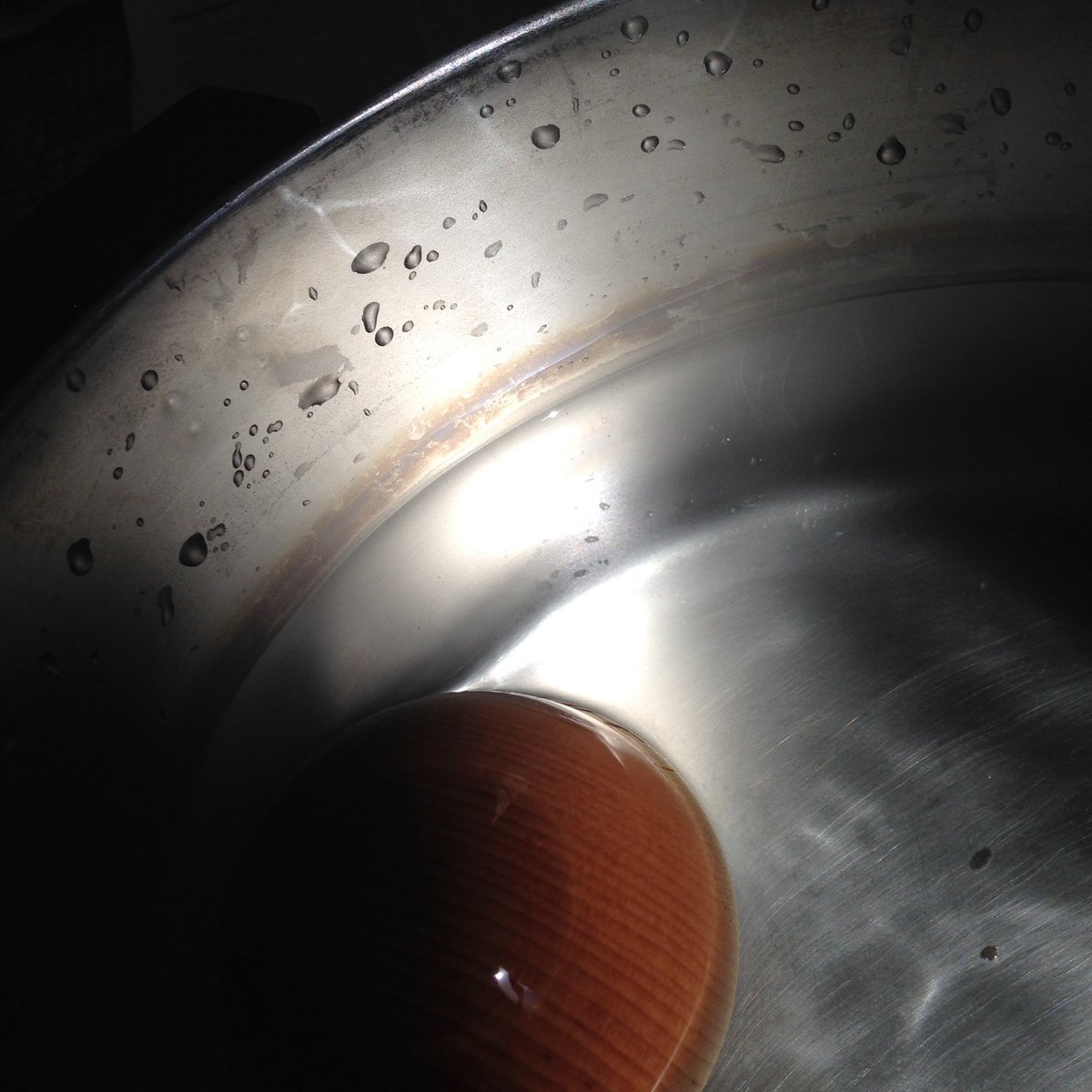 BOLEball's tweet image. Soaking and sanding #boleballs.