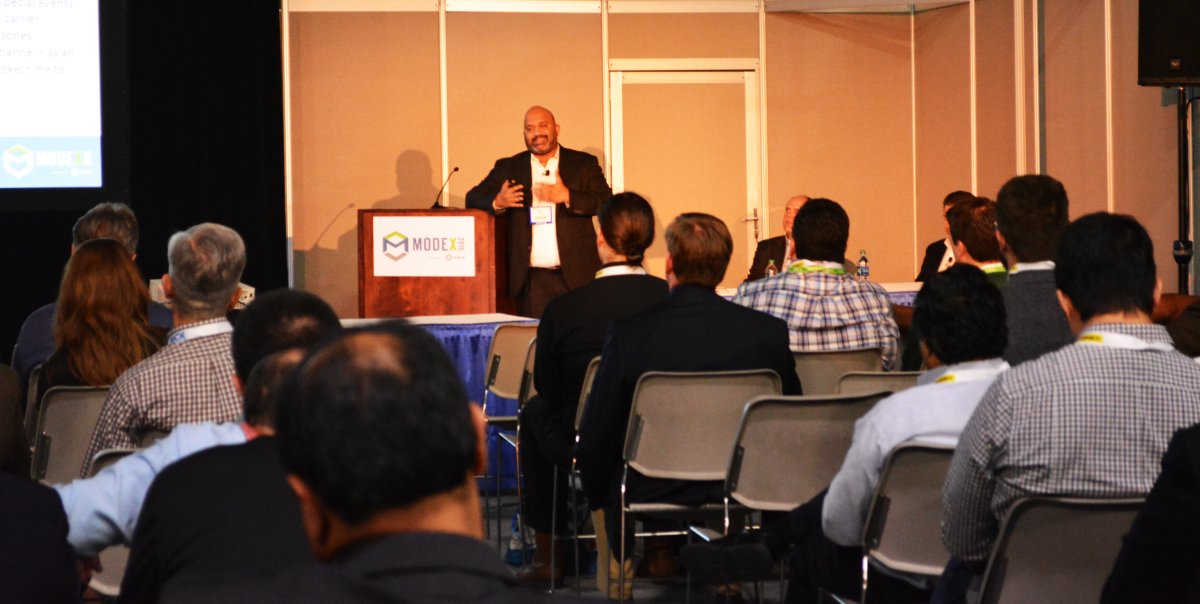 Softeon's tweet image. miss it yesterday? no worries! catch the encore of our seminar @ 1PM! Booth #2819 #MODEXShow #MODEX2016 #MODEX