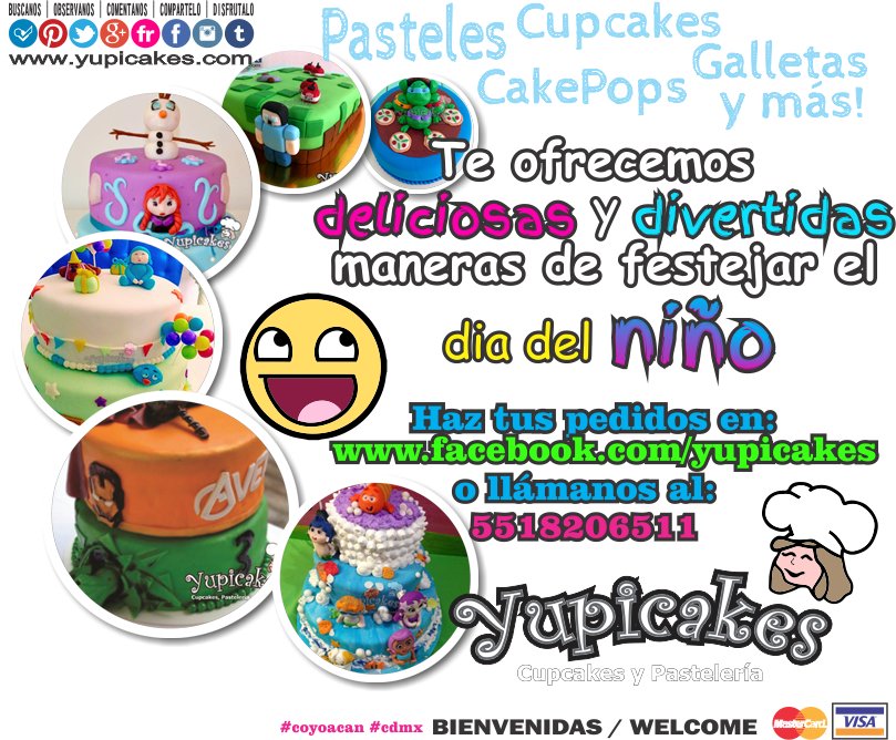 #FelizMartes olvídate de la contingencia y cotiza en Yupicakes tus pedidos! #yomelevanto #NuncaEsTarde