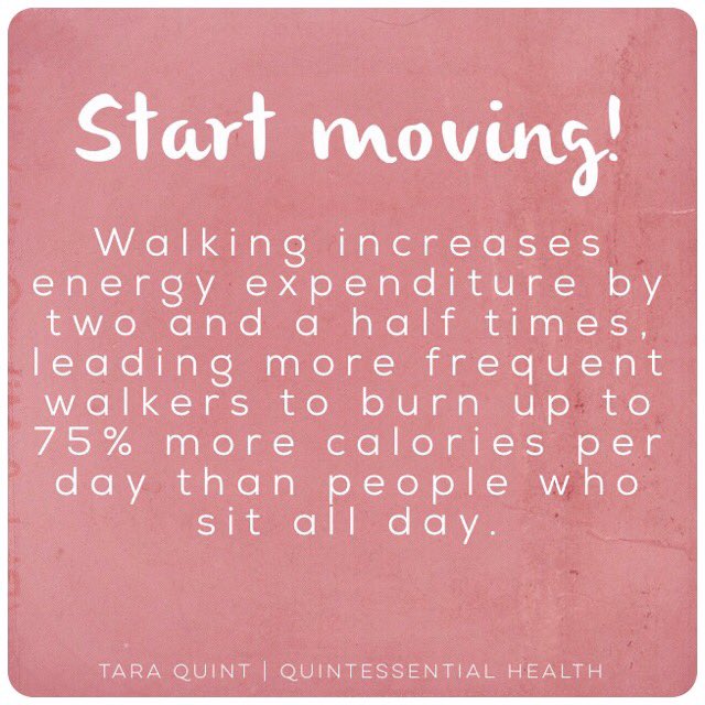 QuintHealth's tweet photo. Taking frequent walk breaks burns more calories! #workday #businesstips  #HealthyHabits https://t.co/A9aYxXgdnE