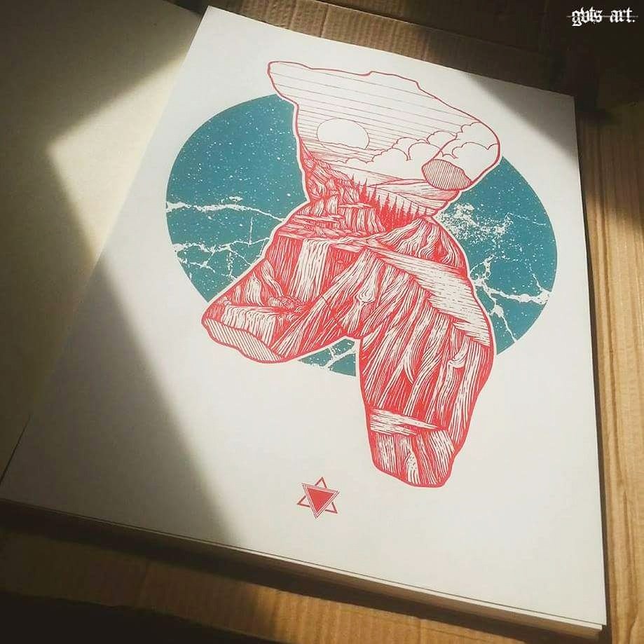 GutsArt's tweet photo. @vampirschaf @Bimon Nice, danke! Was für ein Poster? Habe den Artprint hier sonst fresh vom sieb. :) https://t.co/gr5DcYBvKe