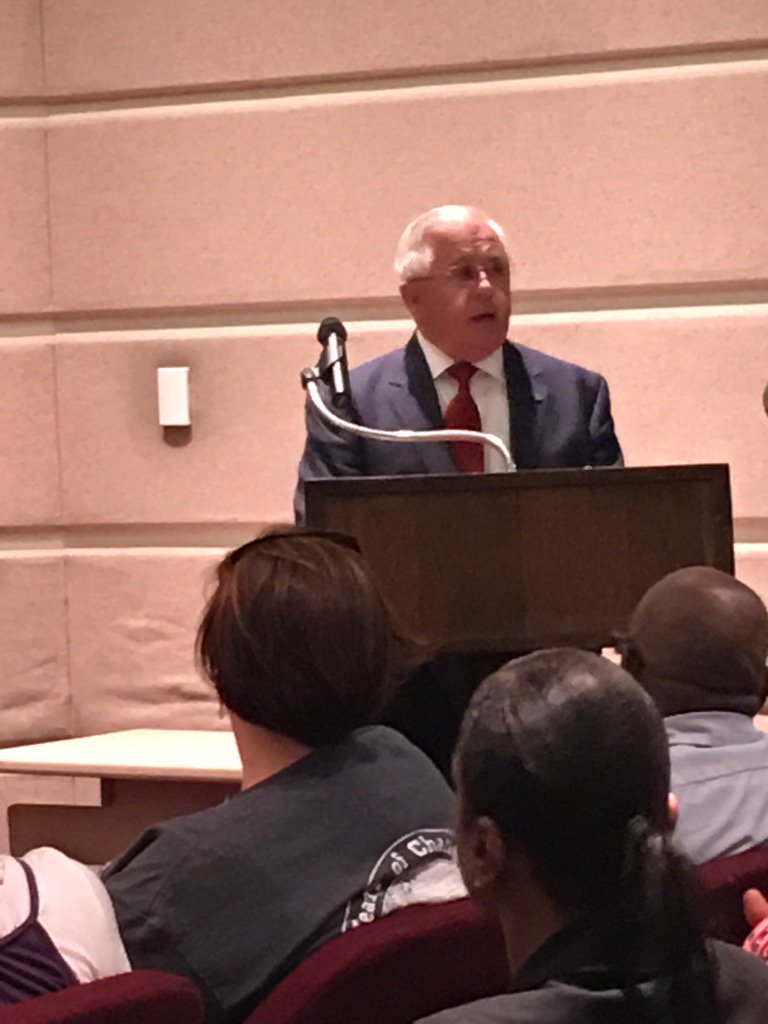 kathidcarr's tweet photo. Rep Dickie Drake, District 45, addressing JSCC family. @jeffstate #accsday2016 @ddrake1080 https://t.co/SwRiTuQnHK