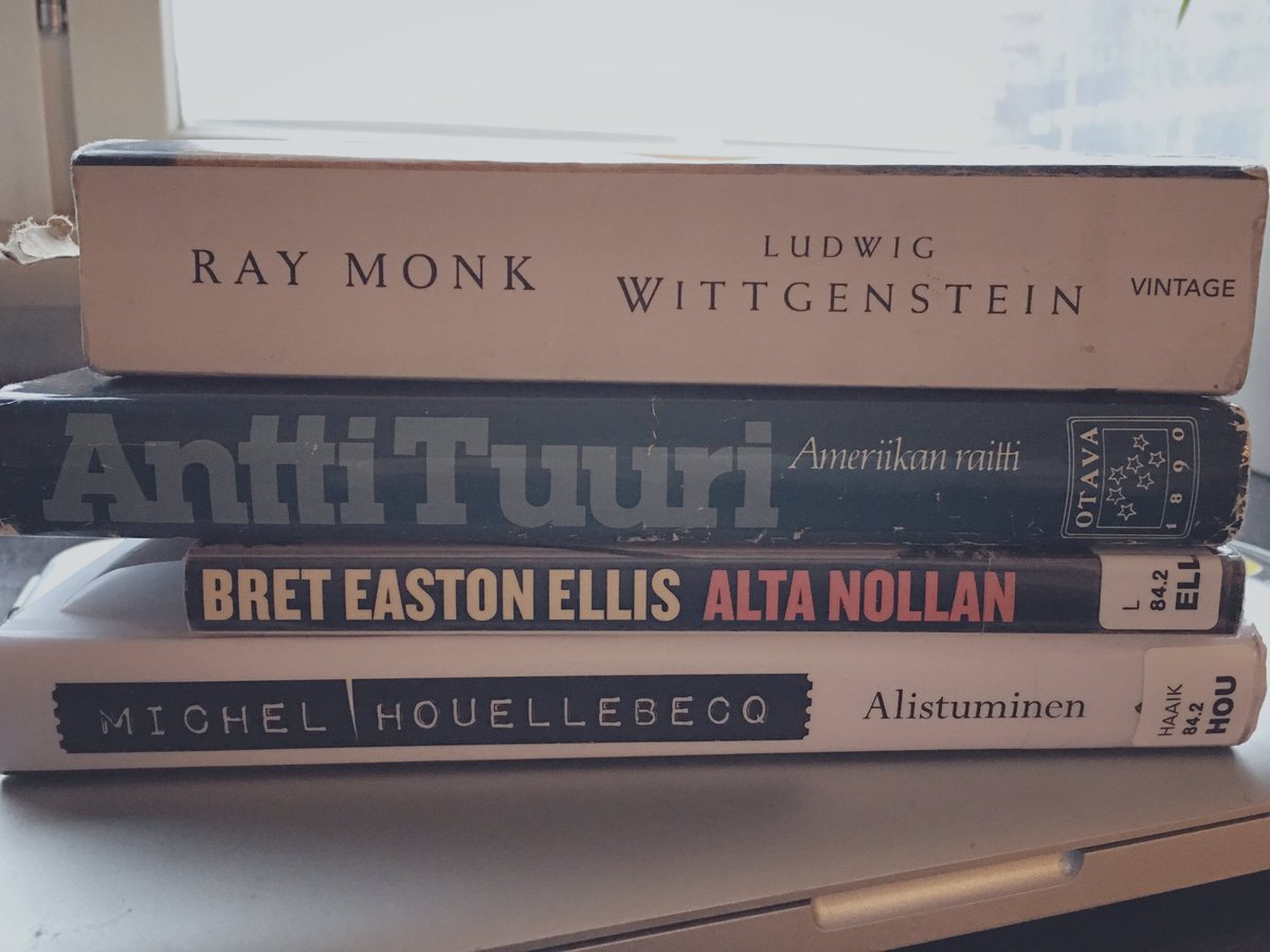 Luennan alla perin mielenkiintoinen kombinaatio.
#kirjallisuus